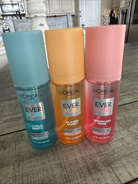 L'Oréal EverPure Hair Fragrance Trio — Blue, Orange, Pink